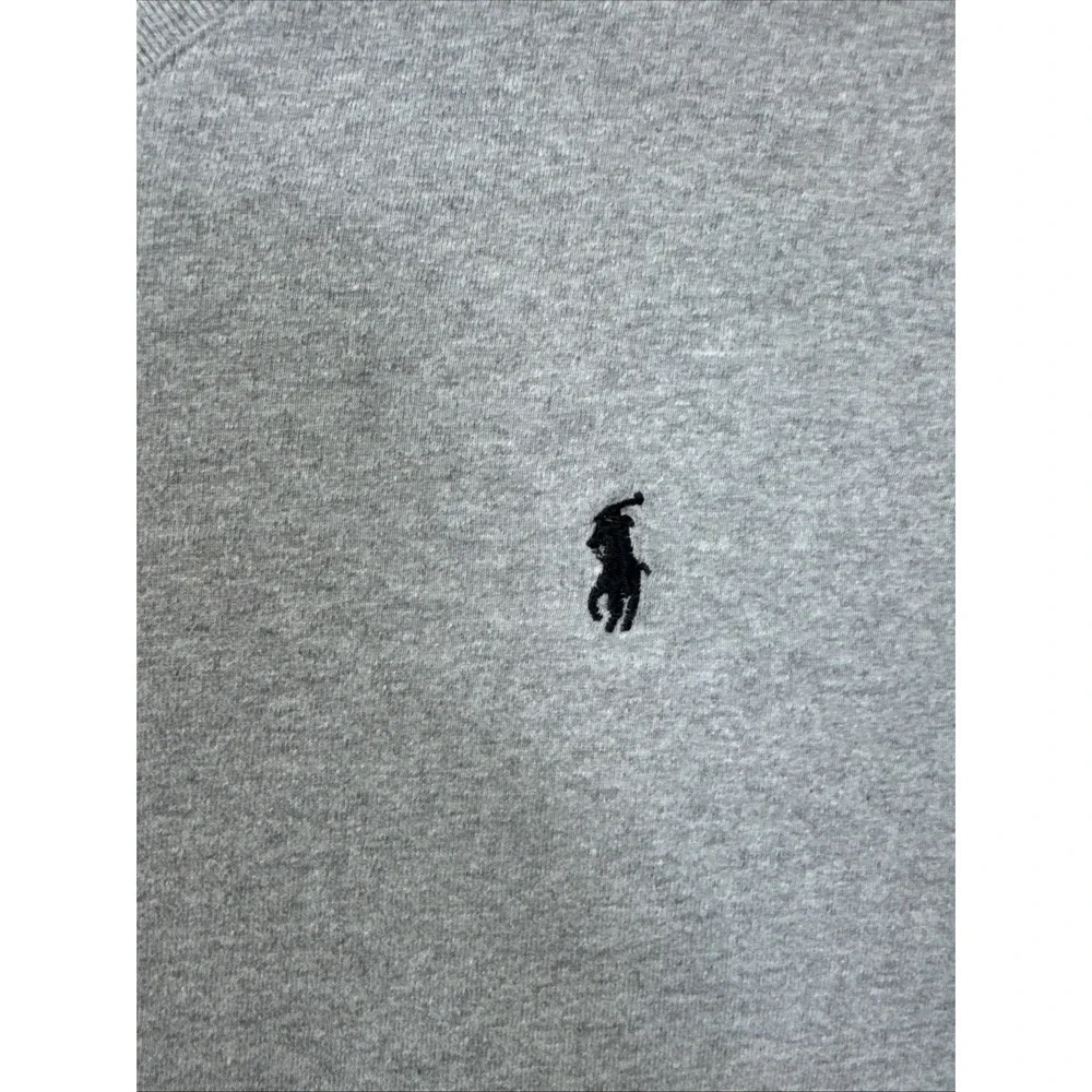 Polo Ralph Lauren Size XL Gray Cotton V Neck T-Shirt New Mens Shirt CLASSIC